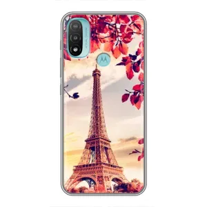 Чохол з принтом «Ейфелева Вежа» для Motorola MOTO E40