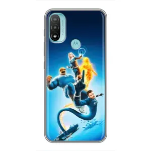 Чохол з принтом Фантастична четвірка для Motorola MOTO E40 (Герої Фантастична Четвірка)
