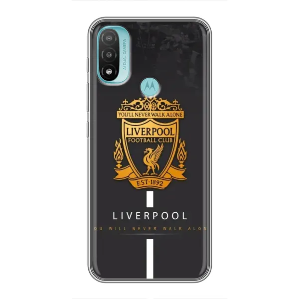 Чохол з принтом «FC Liverpool» для Motorola MOTO E40 Чохол з принтом «FC Liverpool» для Motorola MOTO E40