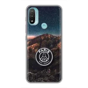 Чехлы PSG для Motorola MOTO E40 (AlphaPrint) (ФК ПСЖ)
