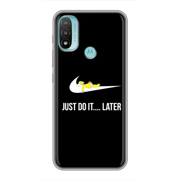 Чехол с принтом «Гомер Later» для Motorola MOTO E40