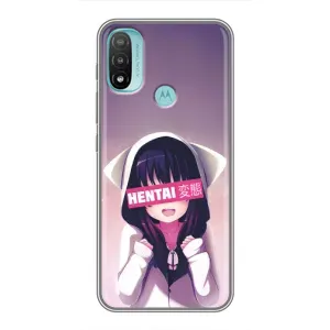 Чохол з принтом «Hentai chan» для Motorola MOTO E40