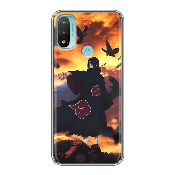 Чехол с принтом «Итачи с воронами» для Motorola MOTO E40