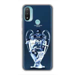 Чехлы для Motorola MOTO E40 (VPrint) - Футбольные клубы (Кубок ЛЧ)