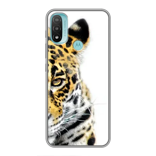 Чохол з принтом «Леопард» для Motorola MOTO E40