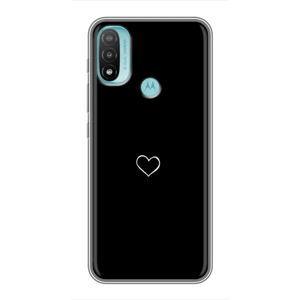 Чохол з принтом «Маленьке сердечко» для Motorola MOTO E40