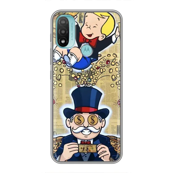 Чохол з принтом «Монополія Мен» для Motorola MOTO E40