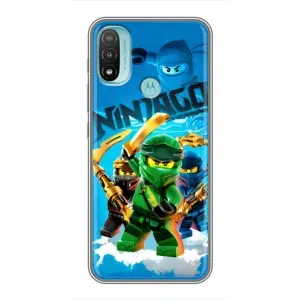 Чехлы с тематикой Киберспорт для Motorola MOTO E40 (VPrint) (Ninjago)