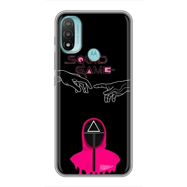 Чехол с принтом «Минимализм Игра кальмара» для Motorola MOTO E40 Чехол с принтом «Минимализм Игра кальмара» для Motorola MOTO E40