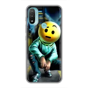 Чехол с принтом «Парень смайл» для Motorola MOTO E40