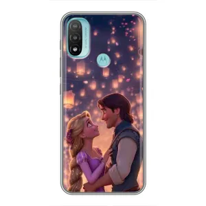 Чохол з принтом «Принцеса та принц» для Motorola MOTO E40
