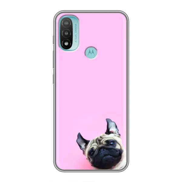 Чохол з принтом «Смішна собака» для Motorola MOTO E40