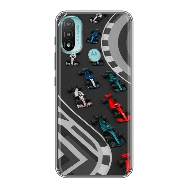 Чехол с принтом «Трасса Ф1» для Motorola MOTO E40