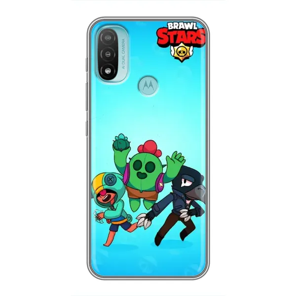 Чохол з принтом «Тріо героїв» для Motorola MOTO E40