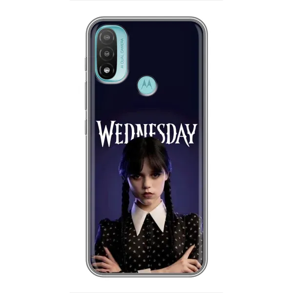 Чехол с принтом «Wednesday» для Motorola MOTO E40 Чехол с принтом «Wednesday» для Motorola MOTO E40