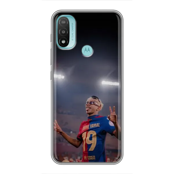 Чехол с принтом «Ямаль на стадионе» для Motorola MOTO E40