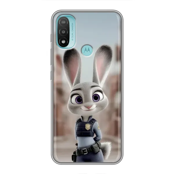 Чехол с принтом «Офицер Джуди Хоппс» для Motorola MOTO E40