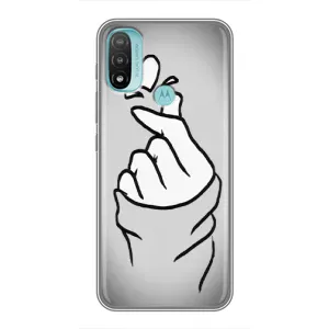 Чохол з принтом «Значок Love» для Motorola MOTO E40