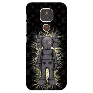 Чохли для Motorola MOTO E7 Plus - Bearbrick Louis Vuitton (PREMIUMPrint) (Bearbrick LV)