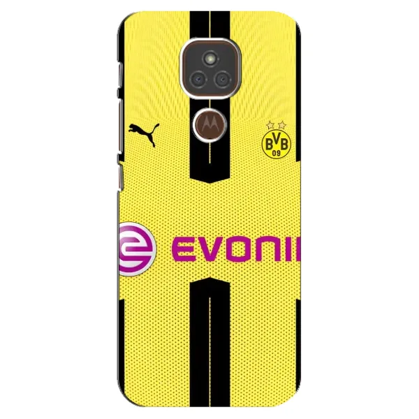 Чохол з принтом «BVB» для Motorola MOTO E7 Plus
