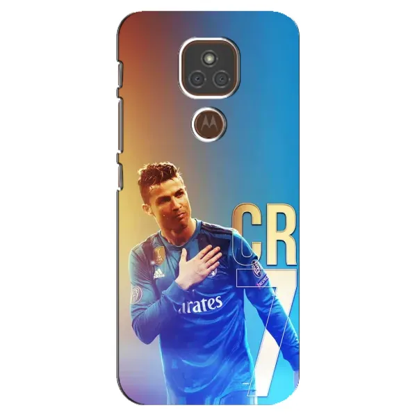 Чехол с принтом «CR7 Real» для Motorola MOTO E7 Plus