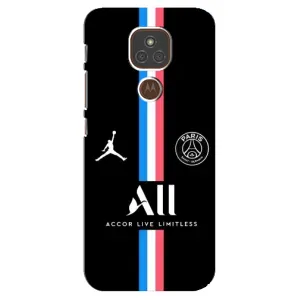 Чохли PSG для Motorola MOTO E7 Plus (AlphaPrint) (футболка ПСЖ)