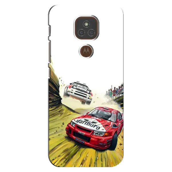 Чехол с принтом «Гоночные Тачки» для Motorola MOTO E7 Plus