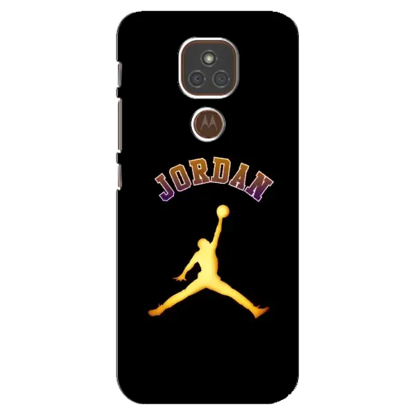Чехол с принтом «Jordan Gold» для Motorola MOTO E7 Plus
