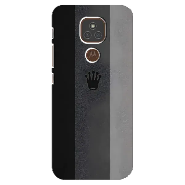 Чохол з принтом «Коронка» для Motorola MOTO E7 Plus