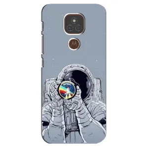 Чохол NASA для Motorola MOTO E7 Plus (AlphaPrint) (Космонавт фото)