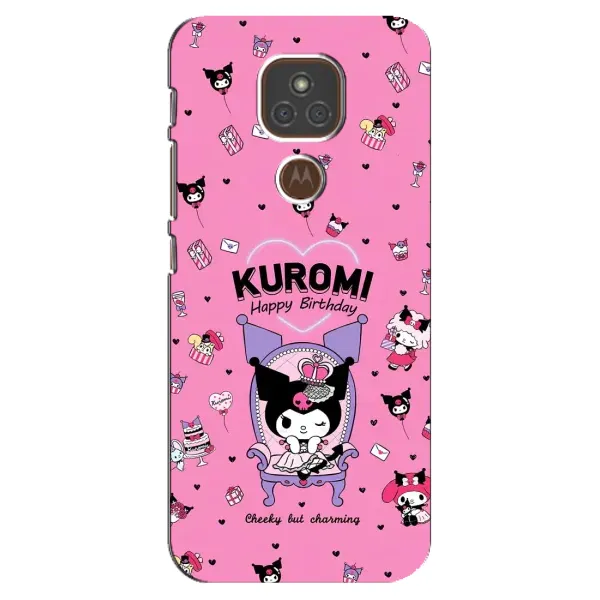Чохол з принтом «KUROMI» для Motorola MOTO E7 Plus Чохол з принтом «KUROMI» для Motorola MOTO E7 Plus