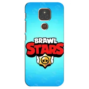 Чехлы Brawl Stars для Motorola MOTO E7 Plus (AlphaPrint)