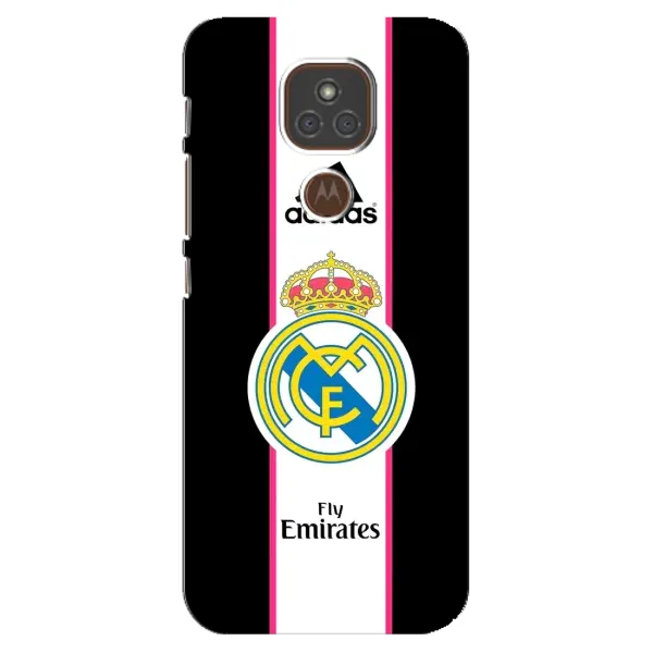 Чехол с принтом «лого Real Madrid» для Motorola MOTO E7 Plus