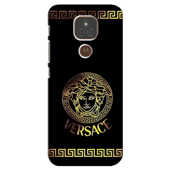 Чохол з принтом «Logo Versace» для Motorola MOTO E7 Plus