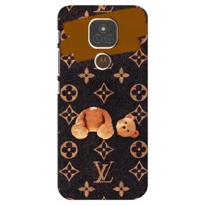 Бренднові Чохли для Motorola MOTO E7 Plus - (PREMIUMPrint) (Ведмедик без голови)