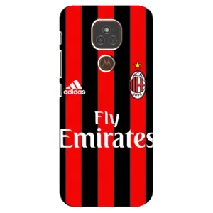 Чохли для Motorola MOTO E7 Plus (VPrint) - Футбольні клуби (Milan)