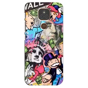 Чохли з крутими принтами для Motorola MOTO E7 Plus - (PREMIUMPrint) (Monopoly man)