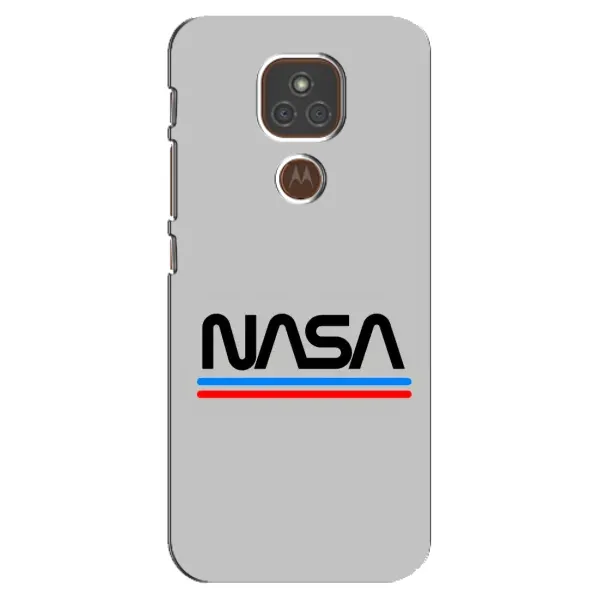 Чохол з принтом «NASA» для Motorola MOTO E7 Plus