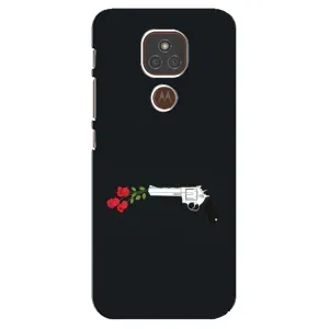 Чехлы (ART) Цветы на Motorola MOTO E7 Plus (VPrint) (Неожиданные цветы)