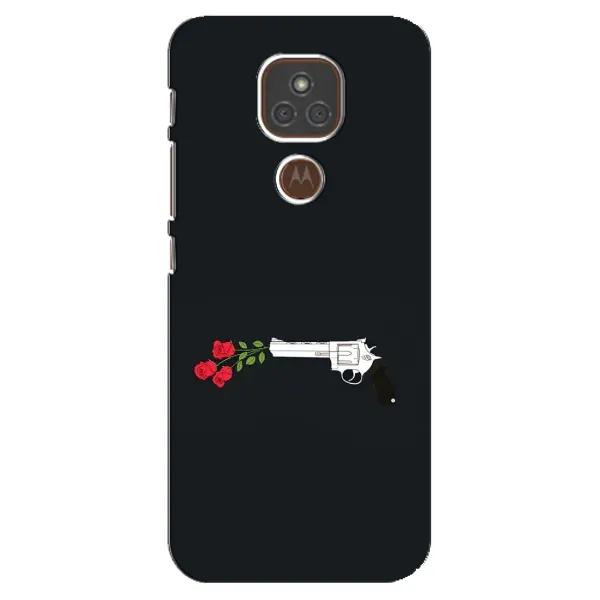 Чехол с принтом «Неожиданные цветы» для Motorola MOTO E7 Plus