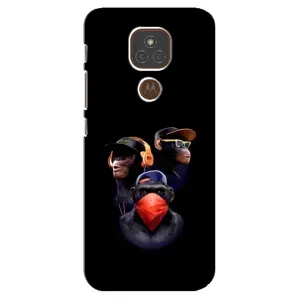 Чохол з Мавпами Motorola MOTO E7 Plus - (AlphaPrint)