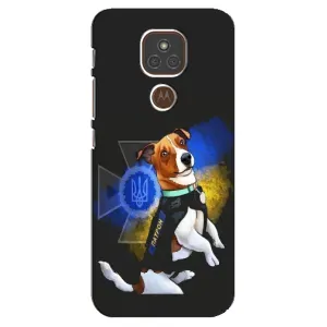 Чохли з картинкою собаки Патрон для Motorola MOTO E7 Plus (AlphaPrint) (Патрон собачка)