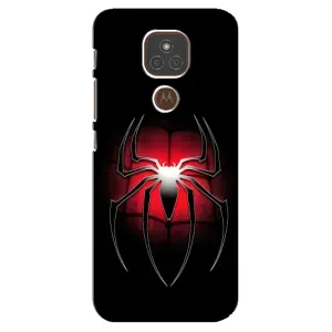 Чехол с человеком пауком для Motorola MOTO E7 Plus - (AlphaPrint)