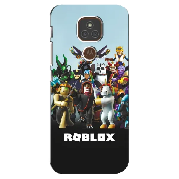 Чохол з принтом «ROBLEX» для Motorola MOTO E7 Plus Чохол з принтом «ROBLEX» для Motorola MOTO E7 Plus