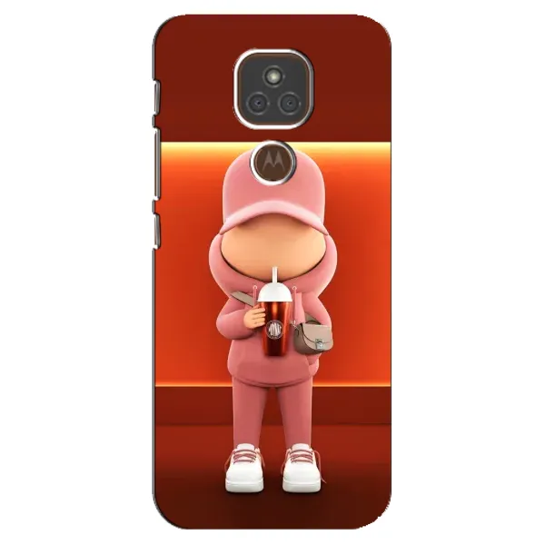 Чехол с принтом «С Кофе» для Motorola MOTO E7 Plus Чехол с принтом «С Кофе» для Motorola MOTO E7 Plus