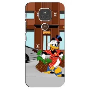 Чехли для Motorola MOTO E7 Plus - Скрудж МакДак Louis Vuitton (PREMIUMPrint)