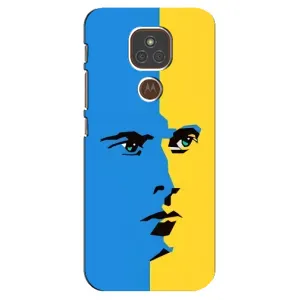 Украинские Чехлы для Motorola MOTO E7 Plus с картинкой УПА (AlphaPrint) (Степан Бандера)