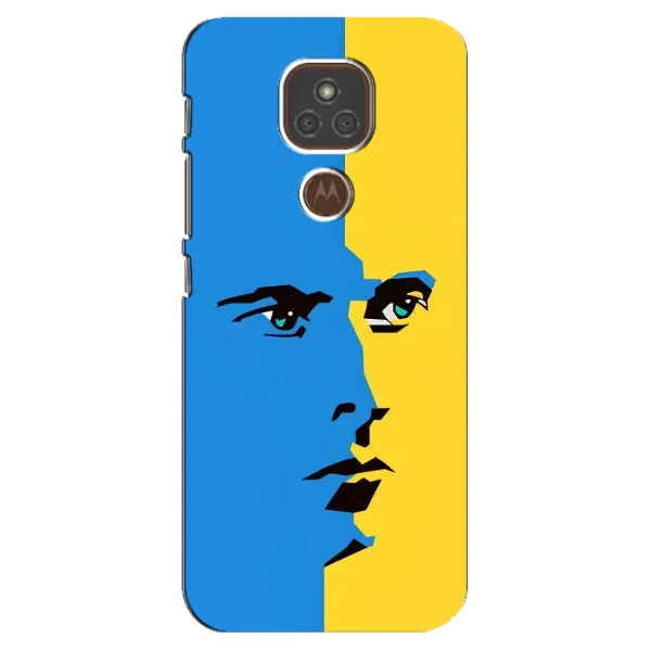 Чохол з принтом «Степан Бандера» для Motorola MOTO E7 Plus