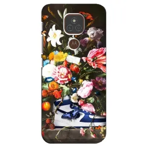 Чехол для Motorola MOTO E7 Plus - с принтом Найк (AlphaPrint)