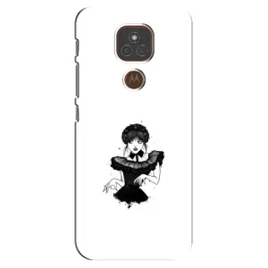 Чохли Венсдей на Motorola MOTO E7 Plus Уенсдей (AlphaPrint) (танець Венздей)